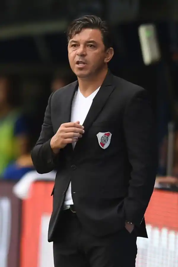 MARCELO GALLARDO. El DT de River toma con calma el nuevo Superclásico.