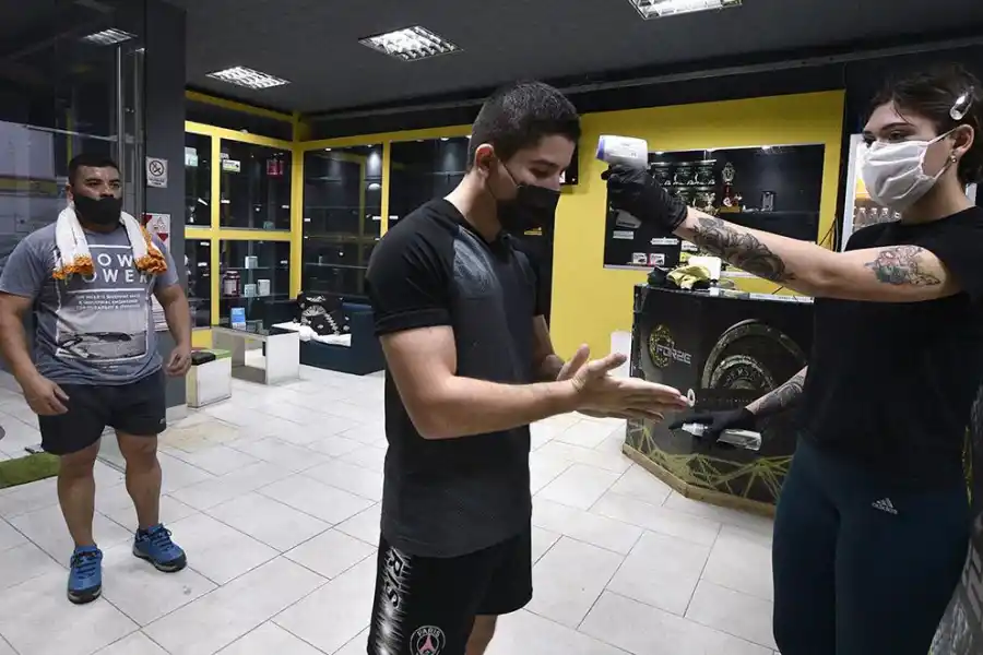 GIMNASIOS. Archivo LA GACETA / Foto de Osvaldo Ripoll