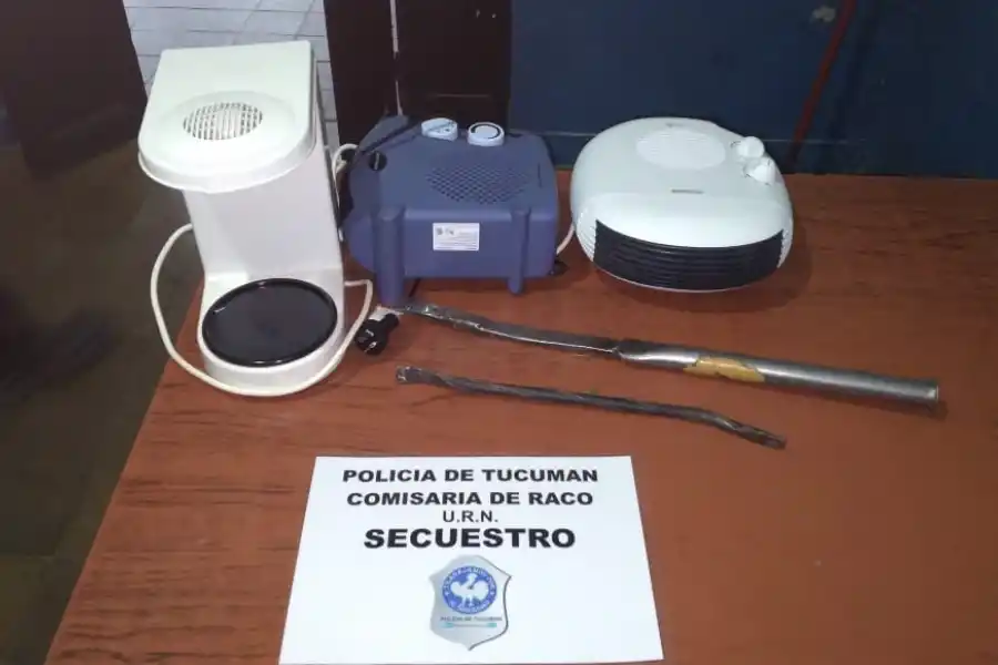 EL SECUESTRO. Foto de Policía de Tucumán