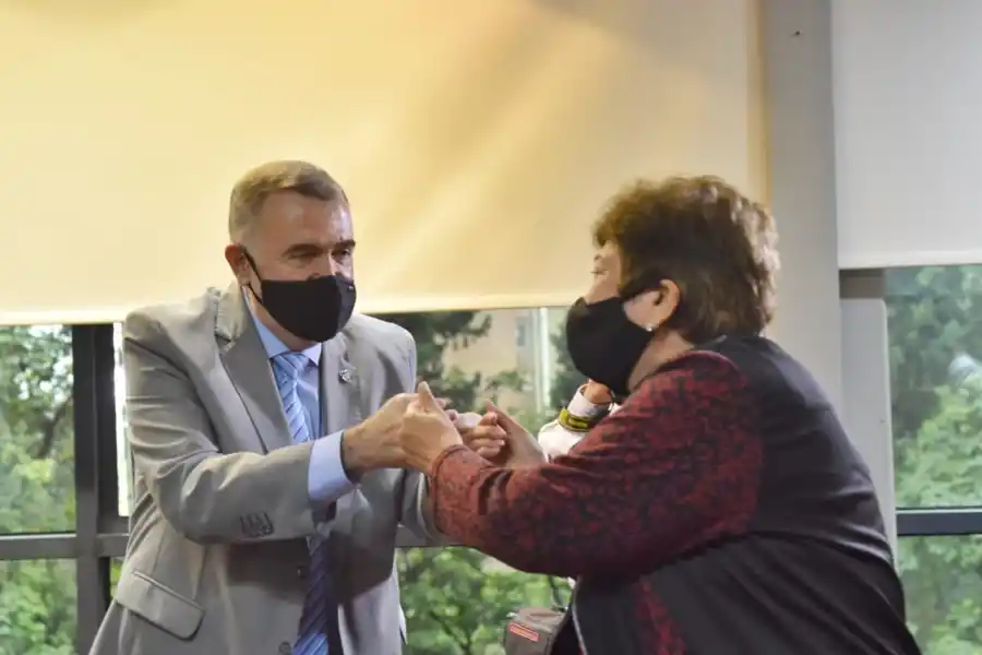 OSVALDO JALDO. El vicegobernador de Tucumán, en un acto protocolar de esta semana. Foto: Prensa HLT