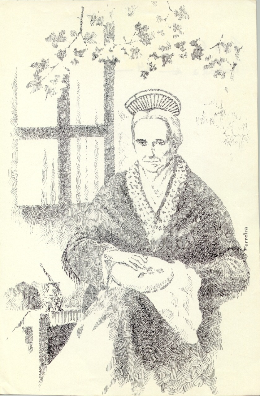 MATRONA. Doña Águeda Tejerina de Posse forjó un vínculo con María.