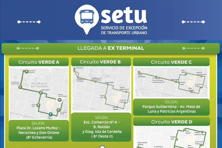 Cómo funcionará el servicio de combis que se implementará en la capital desde mañana