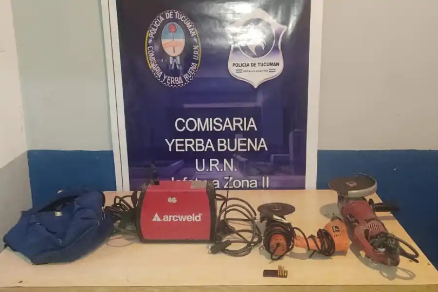 LOS SECUESTROS. Foto: Policía de Tucumán