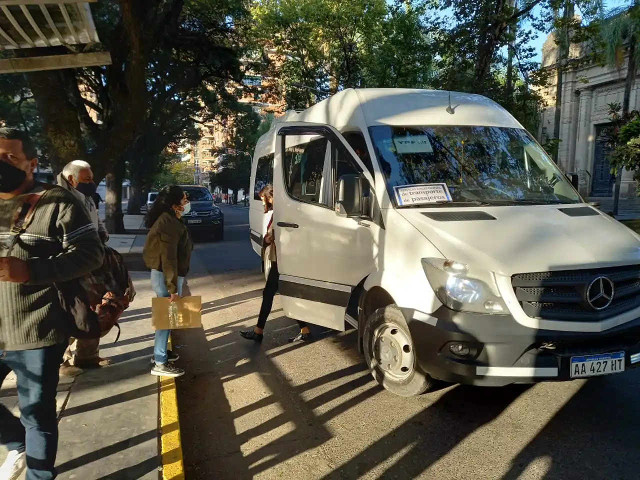 El servicio de combis en la capital funciona hoy ante al paro de los choferes de UTA