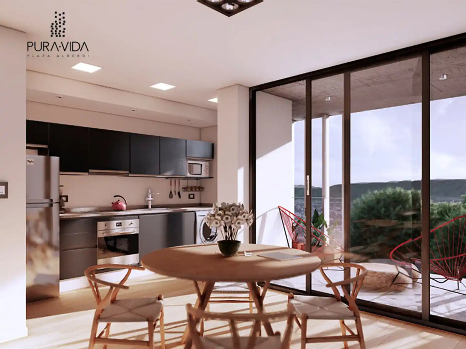 Llegó tu oportunidad de invertir en tu futuro: Pura vida, Plaza Alberdi, “El arte del buen vivir”