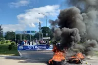Tensión: el corte de ruta de los choferes de ómnibus bloquea las salidas de Tafí Viejo
