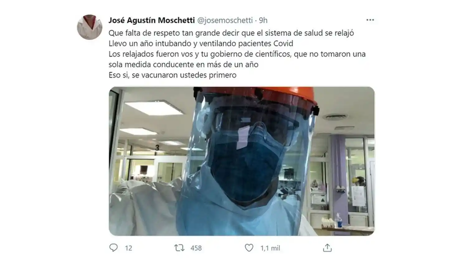 #Relajadolaspelotas: trabajadores de la salud responden a la crítica de Alberto Fernández
