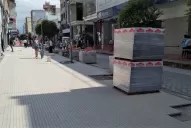 La semana que viene quedará habilitada la nueva semipeatonal de San Martín al 700