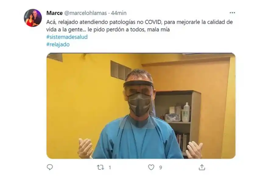 #Relajadolaspelotas: trabajadores de la salud responden a la crítica de Alberto Fernández