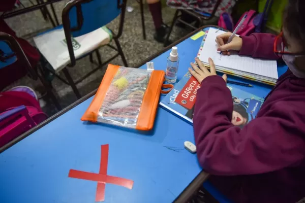 La mitad de los chicos va a la escuela cuatro días a la semana