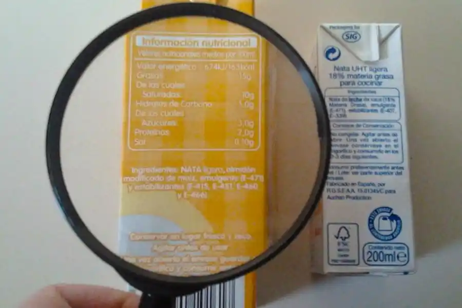 Etiquetado de alimentos: la importancia de saber qué se consume