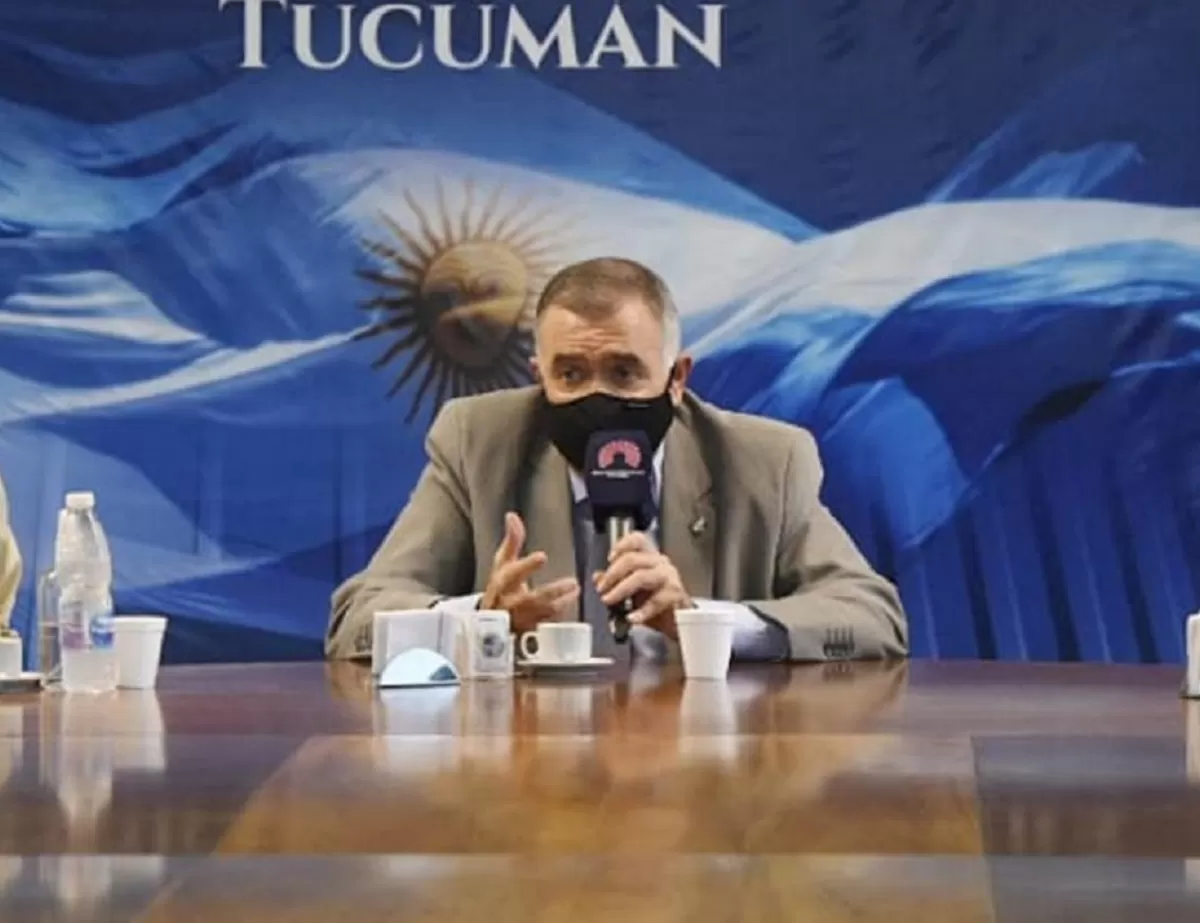 OSVALDO JALDO. Vicegobernador de Tucumán. Archivo
