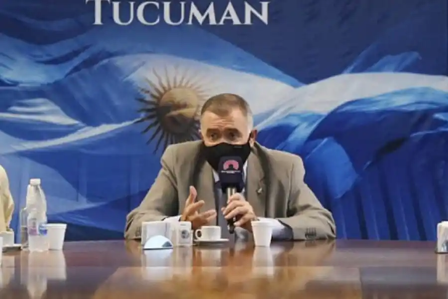 OSVALDO JALDO. Vicegobernador de Tucumán. Archivo