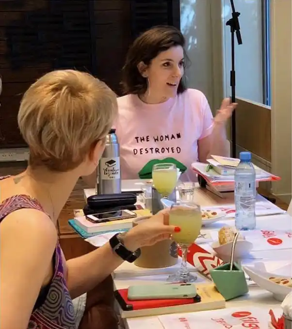 CAMINO PROPIO. Maru Drozd creó hace años @lagenteandaleyendo.