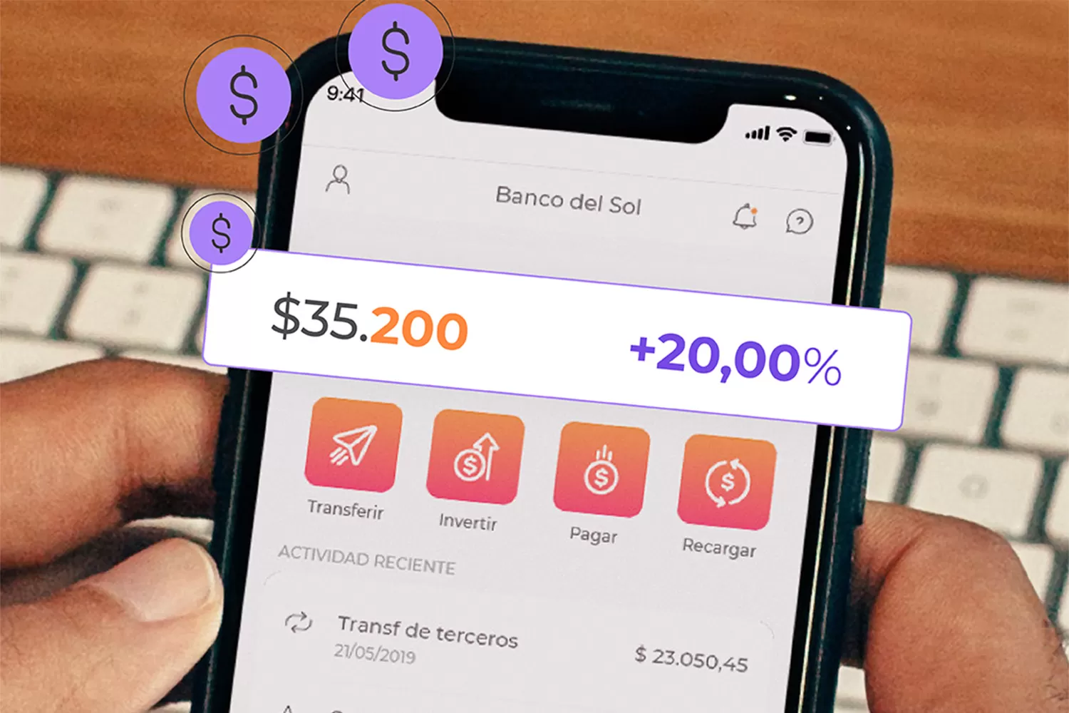 Banco del Sol: tu banco en una app con la mejor tasa del mercado