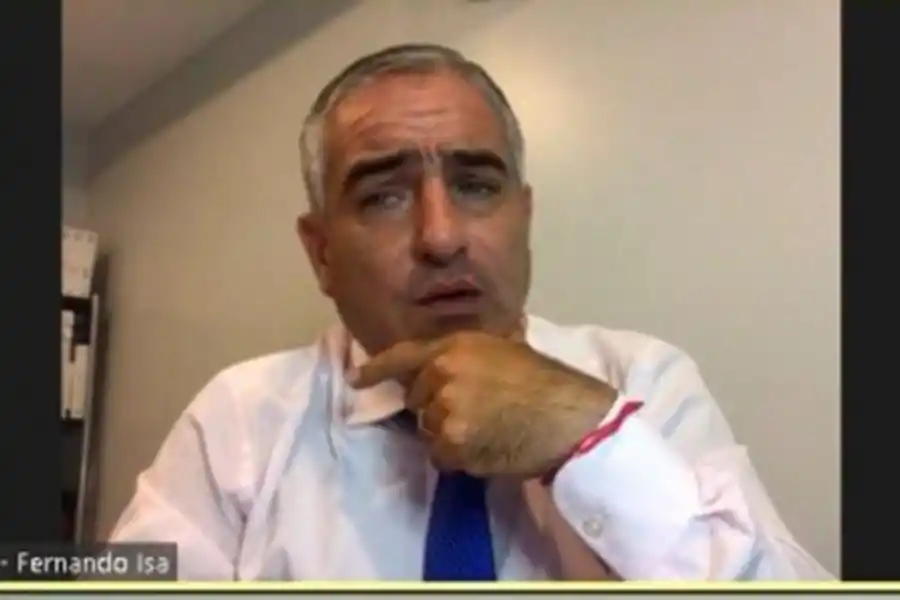 AUXILIAR DE FISCAL. El funcionario judicial Fernando Isa.