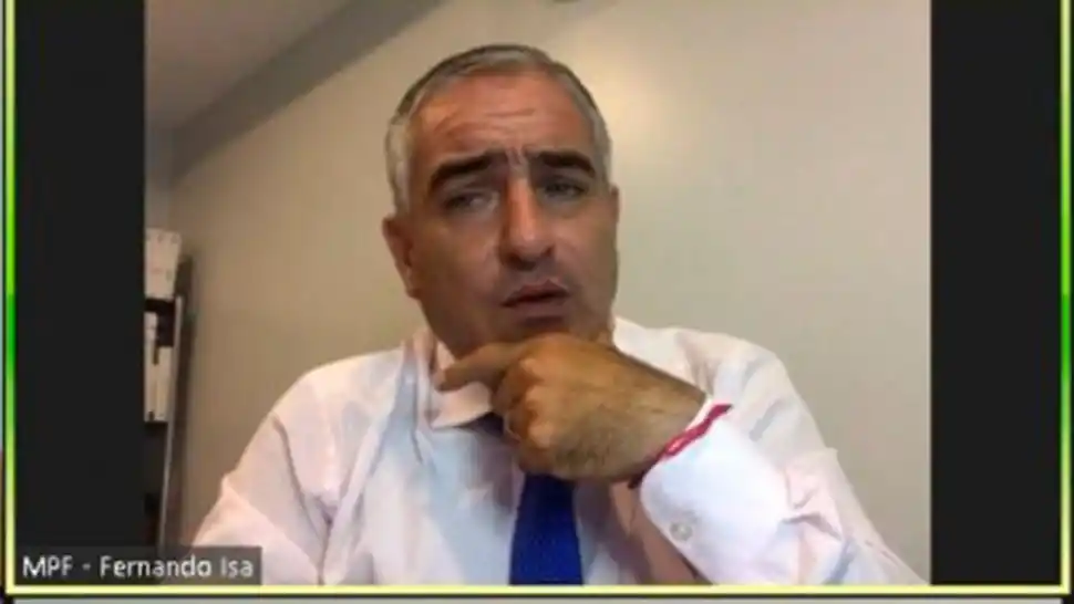 AUXILIAR DE FISCAL. El funcionario judicial Fernando Isa.