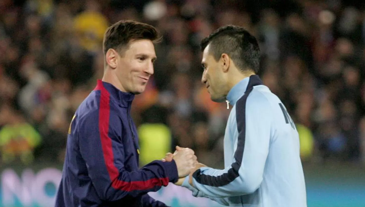 ¿SE DARÁ? Messi y Agüero hace más de 15 años que juegan juntos en la Selección pero nunca lo hicieron en un mismo club.
