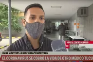 Mi padre siempre estuvo al servicio de la salud, expresó el hijo del médico fallecido por covid 