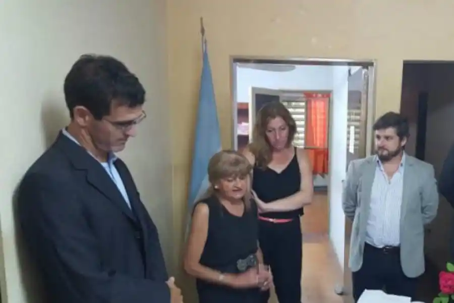 EN YERBA BUENA. Rodolfo Moisá, el día de su asunción como juez de faltas.