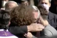 Último adiós a Mario Meoni en el cementerio de Junín: el Presidente despidió los restos del ministro