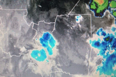 Truenos, agua y viento en el amanecer tucumano