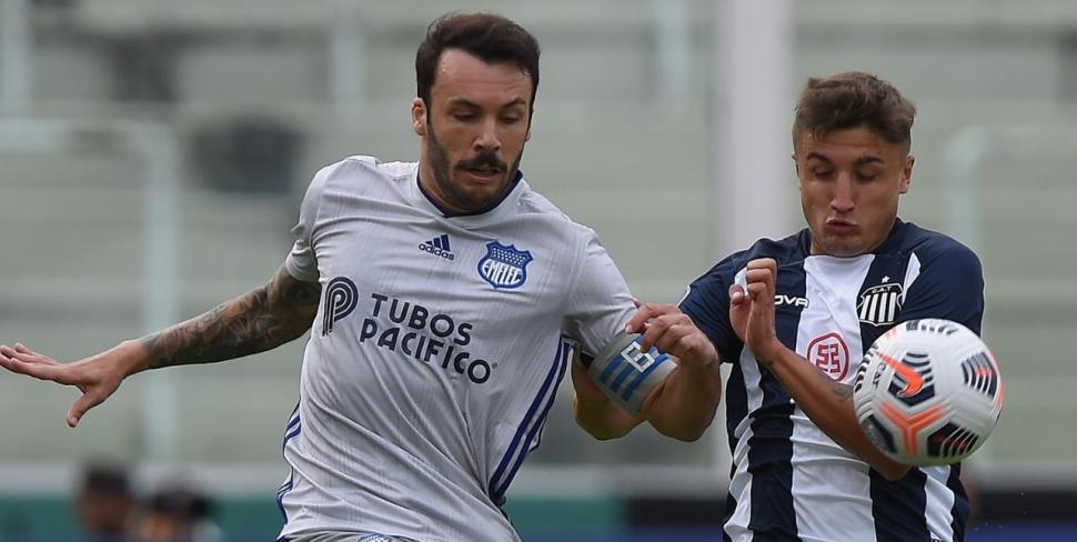  SE COMPLICÓ. Talleres llegará a Tucumán con un partido reciente en la Copa Sudamericana, en el que cayó en el “Mario Kempes” ante Emelec de Ecuador. 