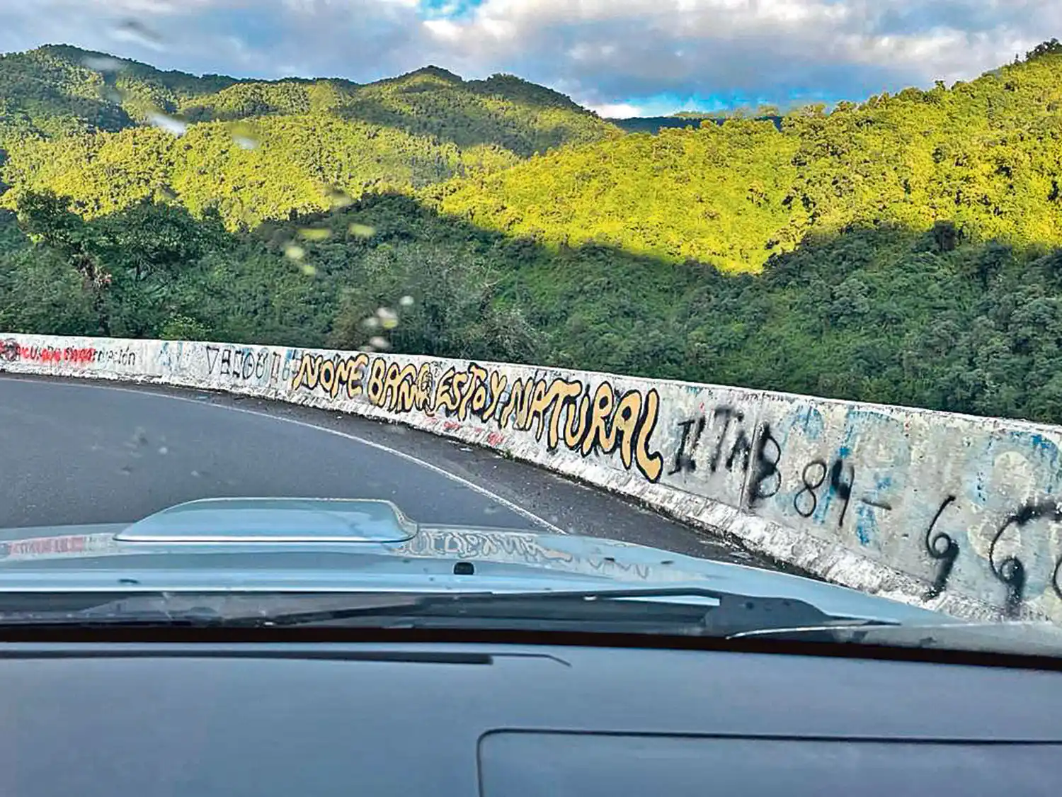 “No me baño”, el grafiti cada vez más común en Tucumán