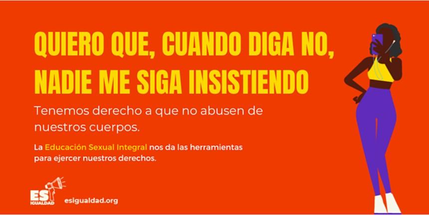 Amnistía Internacional lanza una campaña por la Educación Sexual Integral
