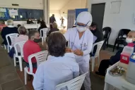 Covid-19: cómo se desarolla el plan de vacunación en el Hipódromo