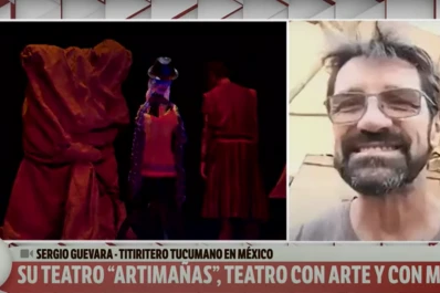 La historia de Sergio Guevara, un titiritero tucumano en México, creador del teatro Artimañas