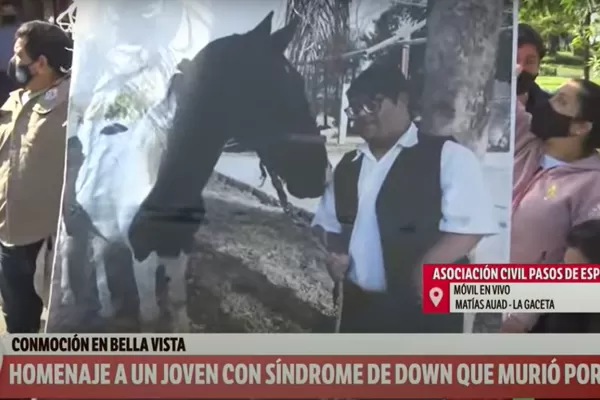 En el centro de equinoterapia despidieron a Robledo, quien falleció por covid-19