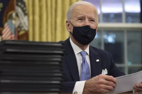 El presidente de Estados Unidos celebró el progreso de ese país en la lucha contra la covid-19