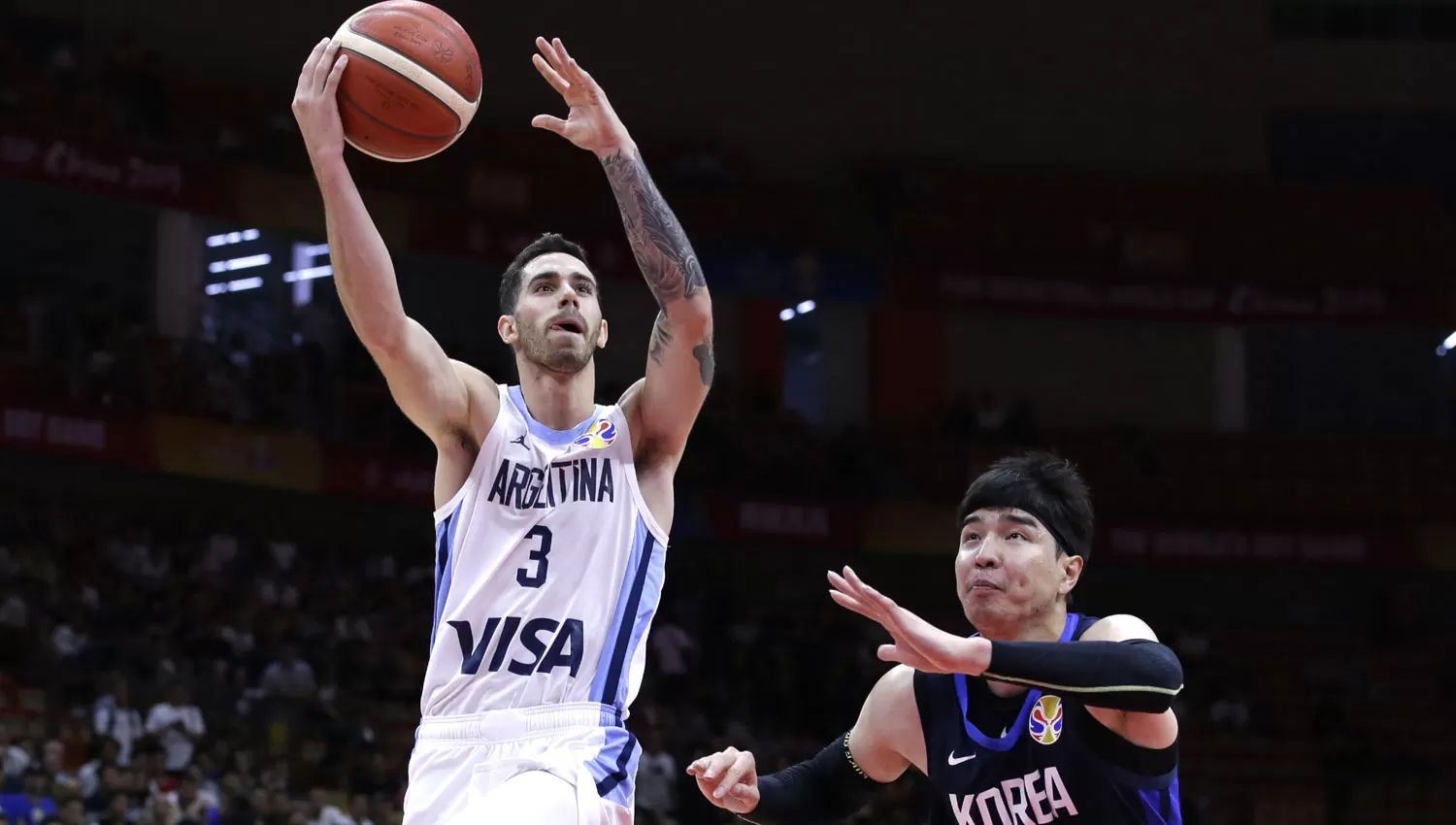ENORME FUTURO. Luca Vildoza jugó el Mundial China 2019 y lleva cuatro temporadas en la Liga ACB, desde donde saltaron Campazzo y Deck a la NBA.