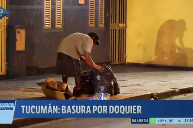 Los tucumanos producen 26.000 toneladas de basura por mes