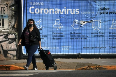 Argentina, entre los peores países para pasar la pandemia, según un ranking
