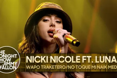 Video: Nicki Nicole brilló en el programa de Jimmy Fallon