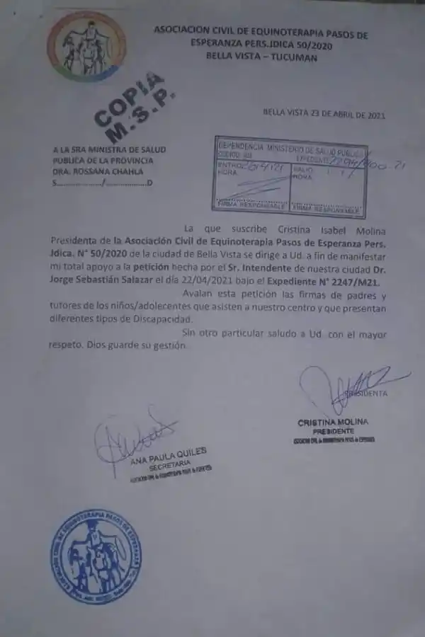 Insisten con un pedido a Chahla: evitemos que la covid-19 se lleve más 'Gustavitos'