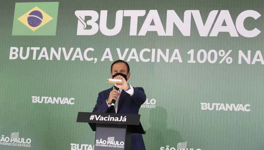 PRODUCCIÓN. San Pablo inicia la fabricación de ButanVac, la primera vacuna brasileña contra la covid-19.