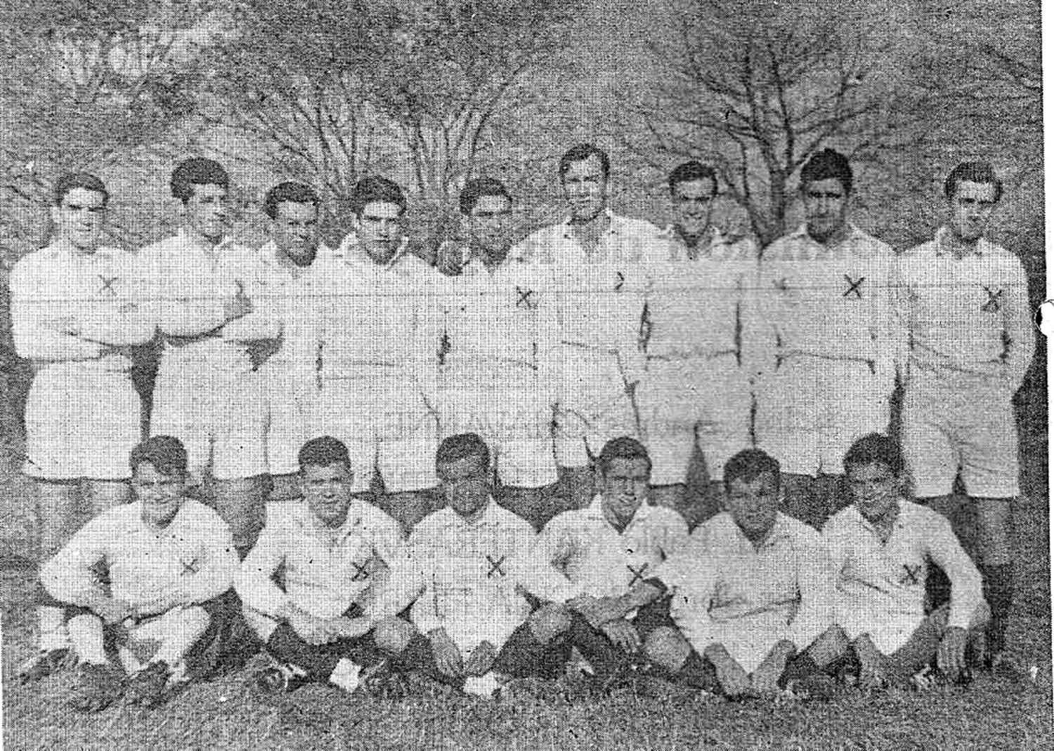 PIONEROS. El primer equipo de rugby consiguió el ascenso a Primera en 1961.
