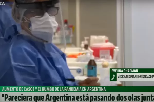 Coronavirus: es preocupante lo que está pasando, dijo Chapman