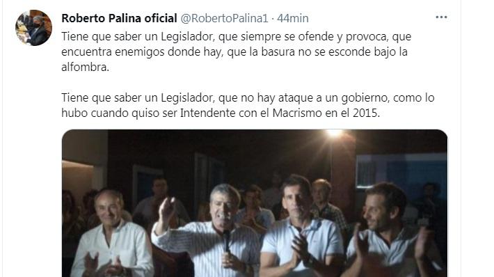 Palina cruzó a  Vargas Aignasse: “siempre se ofende y provoca”