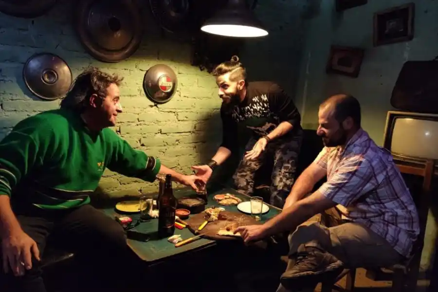 CO2. Don Pipa junto a Fernando Coviella y Federico Guerrero.   