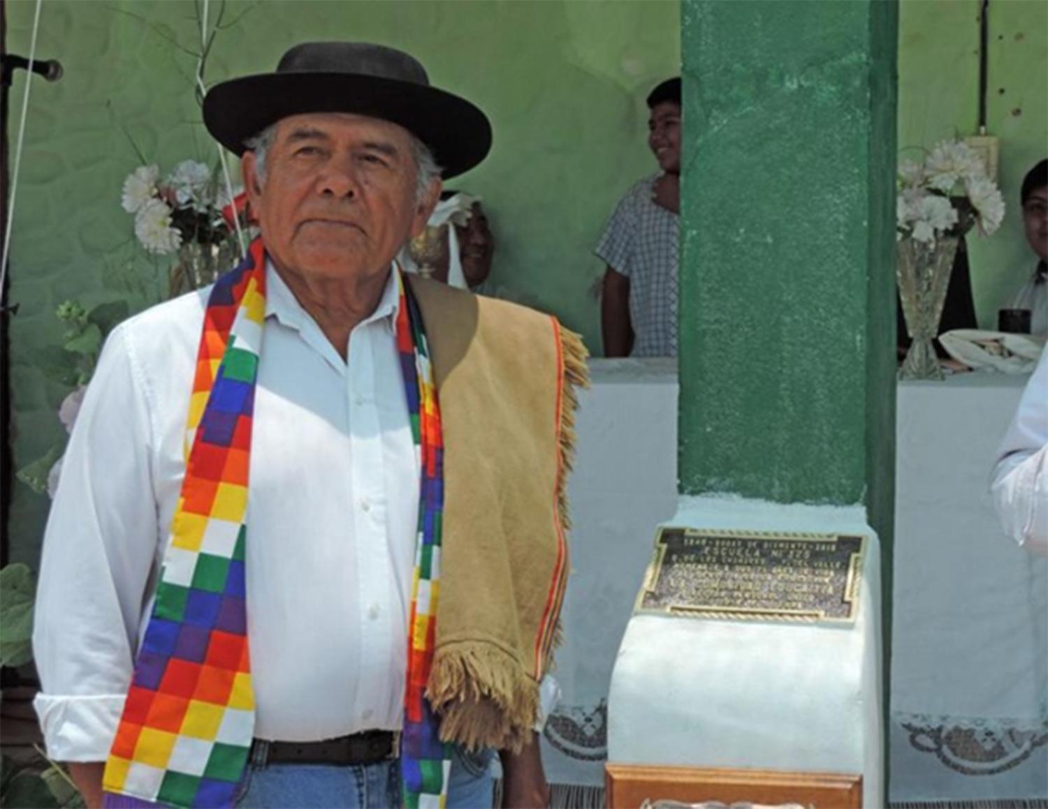CACIQUE DE LA CIQ. Francisco “Pancho” Chaile, de 69 años. 