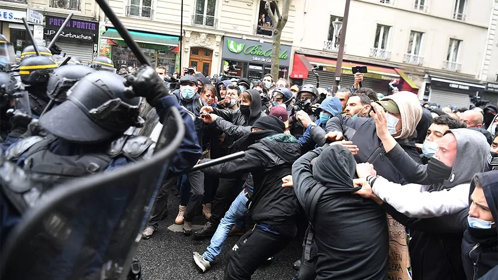 Al menos 34 detenidos durante las protestas por el Día del Trabajador en París