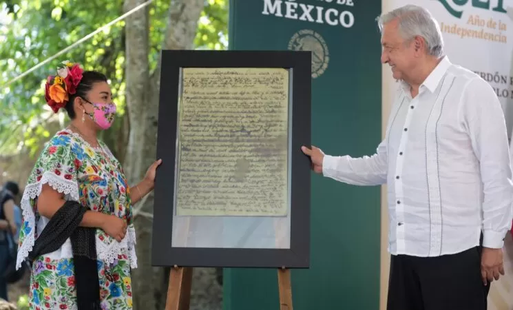 México le pidió disculpas al pueblo maya por cinco siglos de abusos