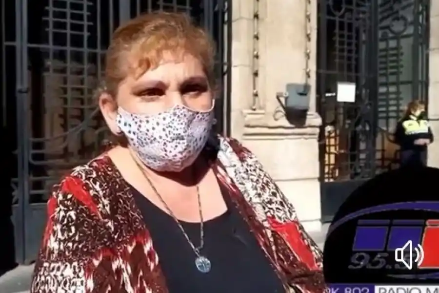 NORMA LOBO. La dirigente acusa al Ministerio de Educación. 