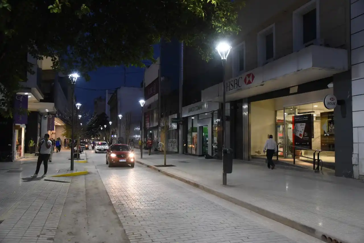 EN LA CITY BANCARIA. Foto: Municipalidad de SMT