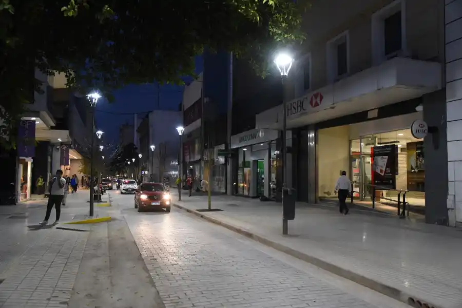 EN LA CITY BANCARIA. Foto: Municipalidad de SMT