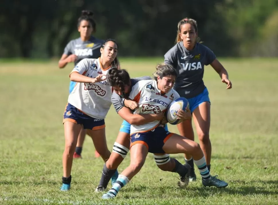 “El seleccionado argentino de rugby femenino se va adaptando al nuevo sistema”